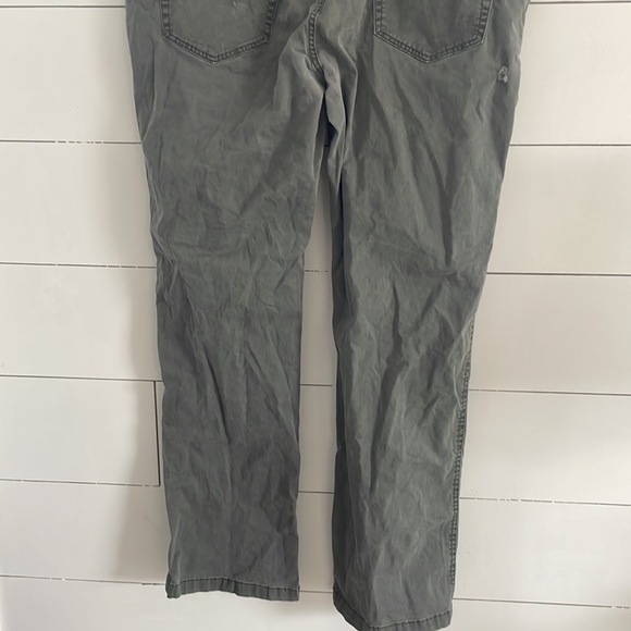 Weatherproof Mens Straight Leg Jeans Gray/Green 38 X 32 #0120 - Picture 7 of 12